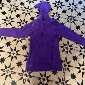 Athleta Purple Women's Hooded Jacket
